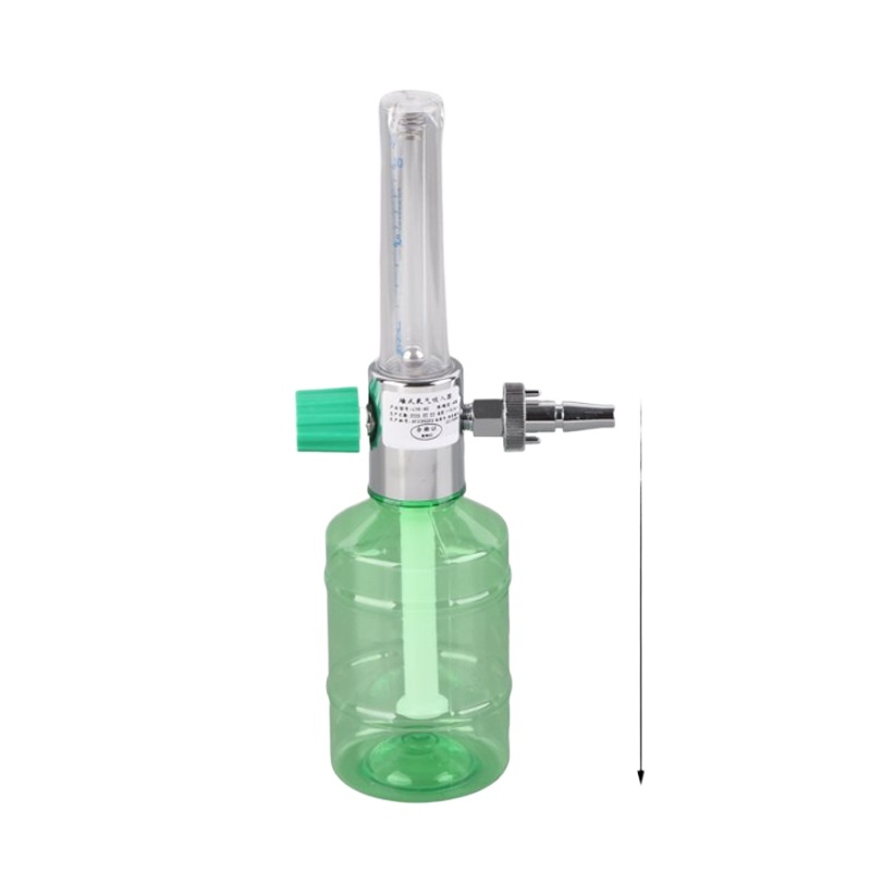 Medical Standard Wall-Mounted Oxygen Flowmeter with Humidifier Bottle, 1-15L/min Flow, for Oxygen Therapy (ATOR-1) - Image 3
