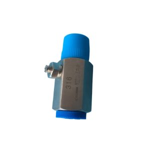 Snubber Pulsation Pressure Gauge Damper (M20*1.5 316 Stainless Steel) for Pressure Transmitters HVAC Systems