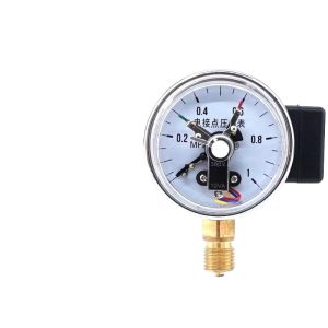 ELECALL YX-60 Electric Contact Pressure Gauge (0.4MPa, 380V) for HVAC Systems