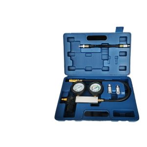 Automotive Oil Pressure Tester Kit (WD-0016) with Dual Gauges and Rubber Hose Set for Small Engines, Replaces WD-0016