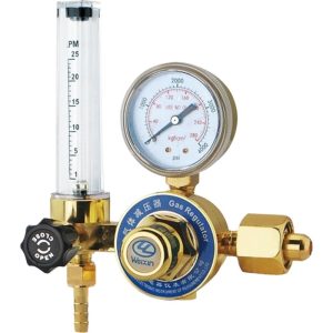 Argon Gas Pressure Regulator WX55-A (0-25 PM, 0-4000 PSI) for Welding Systems, Replaces WX-55-A