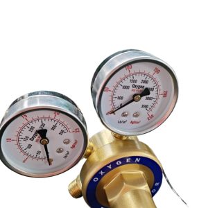 Oxygen Pressure Regulator Gauge CGA320 Thread Reducer for Welding Cutting Medical YQY-09A