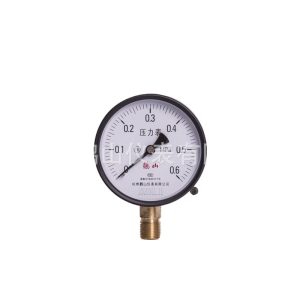 General Pressure Gauge Y100 (0-0.6 MPa, 100mm Dial) for Water Pressure & Air Pressure Systems