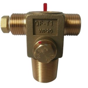LPG Cylinder Valve QF-T1 (WP20, 33.5MPa, 110℃) for Propane/Natural Gas Cylinders for Philippines Market