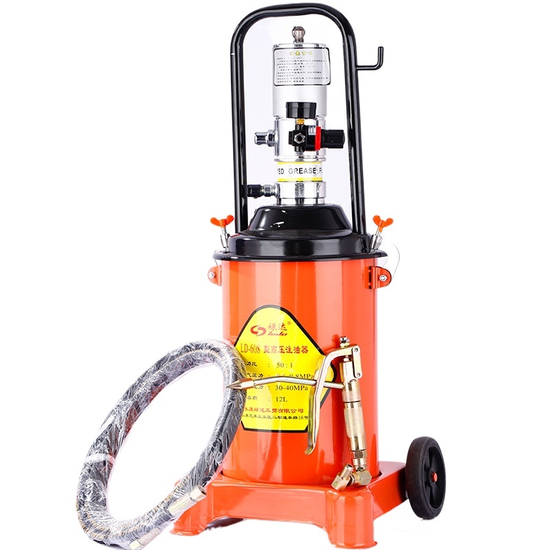 Pneumatic Grease Gun 40L High-Pressure Greasing Machine for Construction Engineering Heavy Trucks Excavators - Image 3