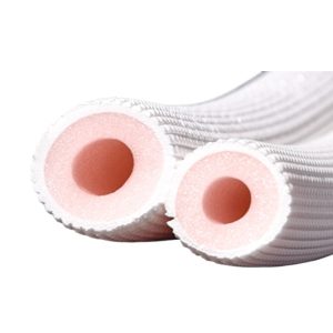 Flame Retardant Embossed IXPE Thermal Insulation Pipe for Underfloor Heating and Central Air Conditioning Systems