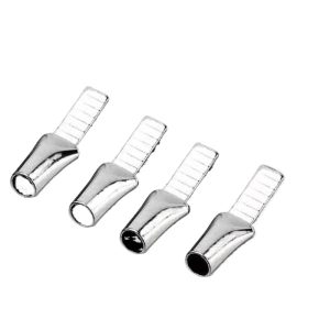 C45 Copper Pin Terminals (1.5mm², 2.5mm², 4mm², 6mm², 10mm², 16mm², 25mm², 35mm², 50mm², 70mm²) for Wire Connections, Silver