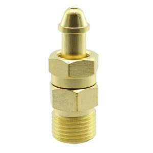 Brass Acetylene Cylinder to Regulator Adapter (CGA200), for QF-2/QF-2C/CGA540/CGA540B regulators
