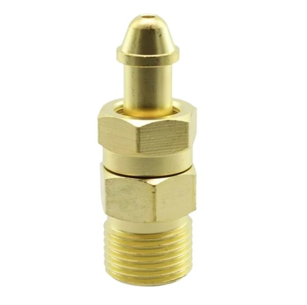 Brass Acetylene Cylinder to Regulator Adapter (CGA200), for QF-2/QF-2C/CGA540/CGA540B regulators