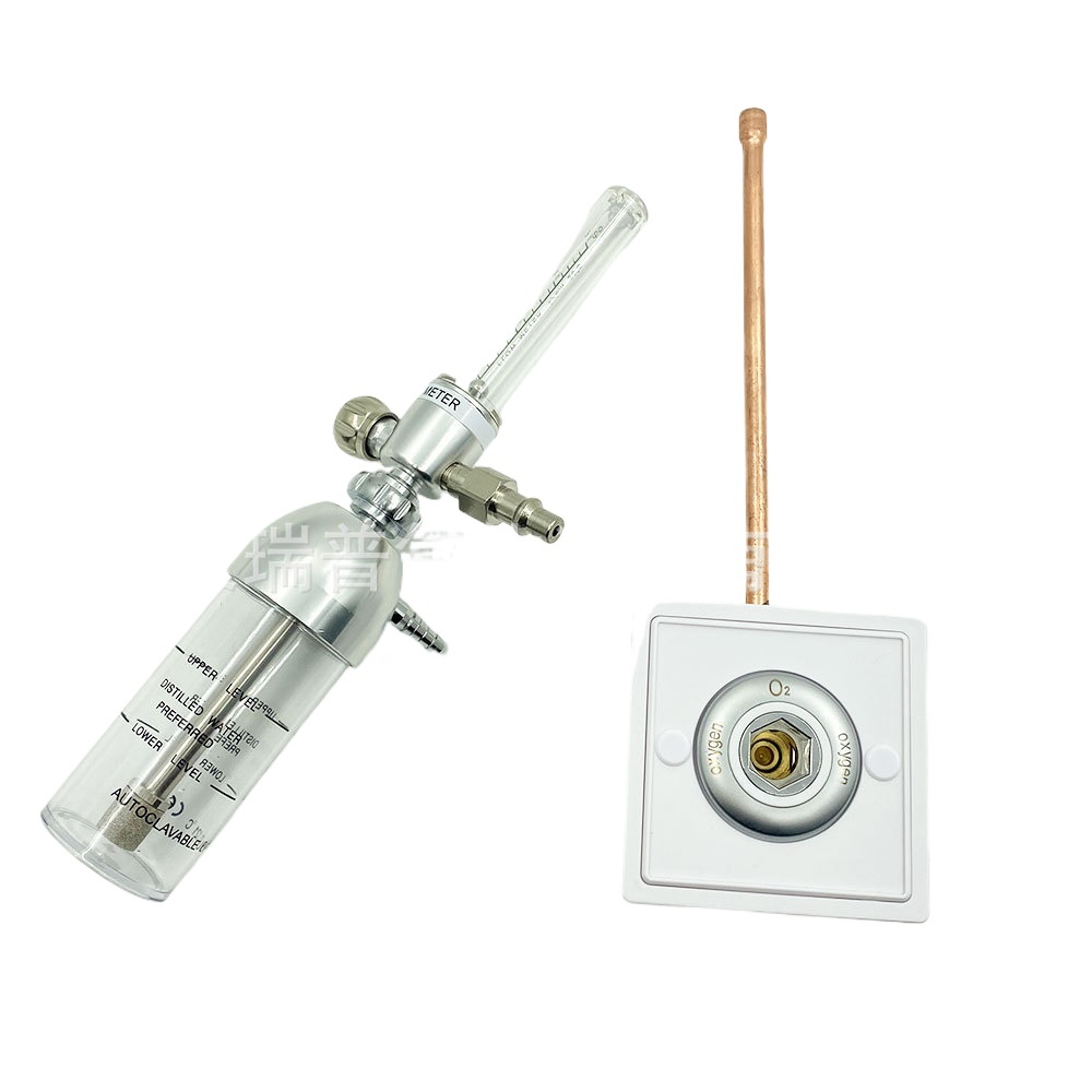 Medical Gas Outlet Wall Mount Terminal Unit - O2, Air - German, British & French Standard Hospital Oxygen System - Image 2