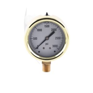 Golden 63mm Radial High Pressure Gauge JT63 (0-3000 PSI) for HVAC Systems