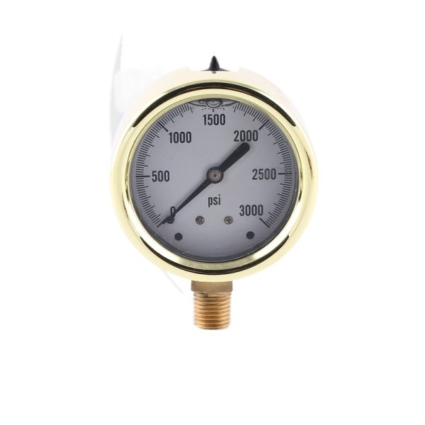 Golden 63mm Radial High Pressure Gauge JT63 (0-3000 PSI) for HVAC Systems