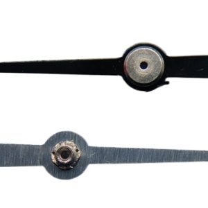 Y80 Air Compressor Pressure Gauge Pointer (Total Length 45mm, Center Distance 28.1mm, Type 1012#) for Air Compressor Pressure Gauge Components