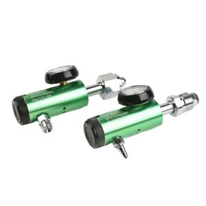 CGA870 Oxygen Regulator 50PSI O2 Regulator with Flow 0-15 L/min for Medical Oxygen Tanks