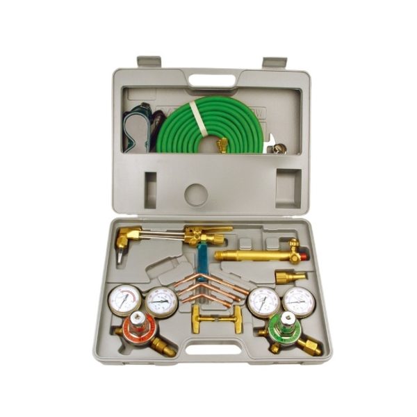 Portable Oxygen Acetylene Welding Cutting Torch Kit with Gauges Hoses - Filipina Style - Изображение 3