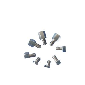 Stainless Steel Hexagonal Screws with M2/2.5 Internal Thread and M4 External Thread