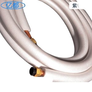 Universal HVAC Copper Pipe Extension Kit (6.35mm & 12.7mm OD) for 1.5hp-2hp Split Air Conditioners, Thickened Pure Copper Line