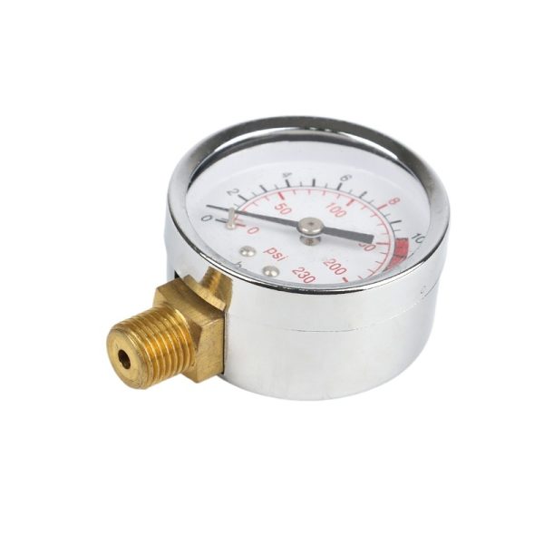 Pressure Gauge (0-16 Bar / 0-230 PSI) with Brass NPT Connection for HVAC Systems - รูปภาพ 2