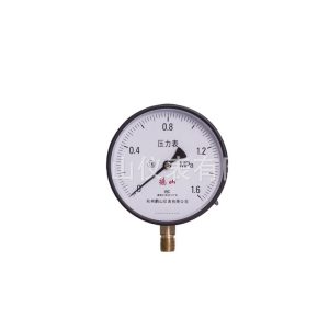 Y150 Bourdon Tube Pressure Gauge (0-1.6 MPa, Radial Connection, 150mm Dial) for Air, Water & Steam Systems, Replaces 0019004