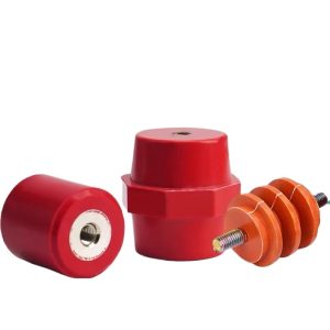 High Strength Low Voltage Power Distribution Cabinet Insulator (SM/MNS/Yellow Wave Ring) for M8/10 Busbar Connections