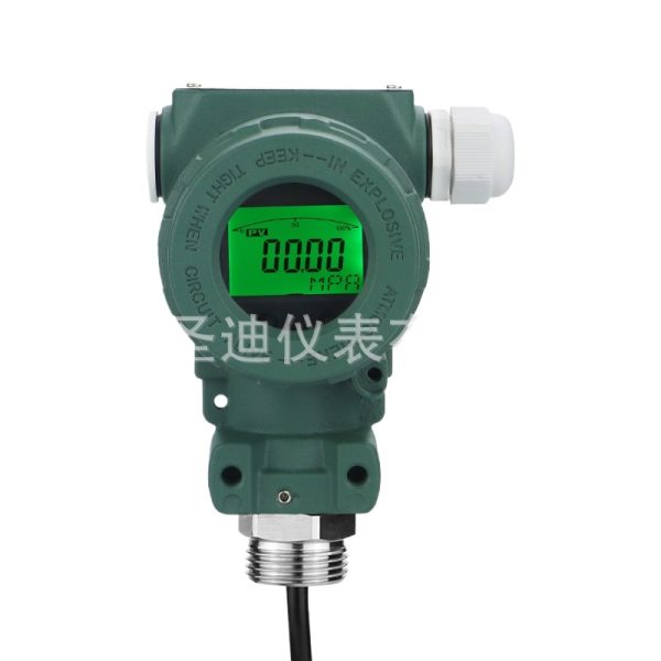 Submersible Liquid Level Transmitter with LCD Display SD-2608Y for Water Pressure Hydraulic Oil Pressure Smart Pressure Sensor, Anti-Corrosion, Anti-Clogging, Anti-Interference, Anti-Leakage - Imej 3