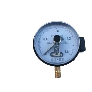 Radial Electric Contact Pressure Gauge YX150 (0-1.6 MPa, 380V, 10VA) for HVAC Systems