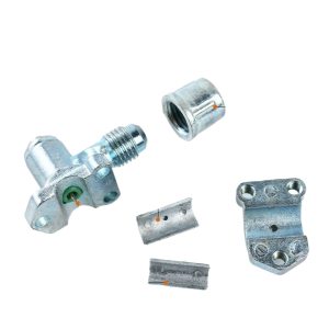 No-Flame Solderless Piercing Valve with 6mm 8mm Adapter for HVAC Refrigerators Freezers HVAC Accessories for Refrigerant AC Line