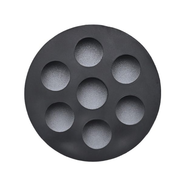 Industrial Rubber Shock Absorber (Round, Black) for Outdoor HVAC Unit - WTG004-B Vibration Damper - 이미지 2
