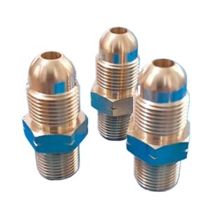 Brass CGA-510 Male to CGA-300 Female Adapter (G5/8 Thread) for Acetylene Regulator