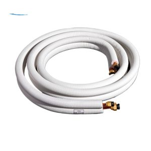 Copper AC Connecting Tube (6.35*0.6/9.52*0.6) for 1-HP Air Conditioners, Thickened Flared Design, Enhanced Flow, Universal Extension Tube