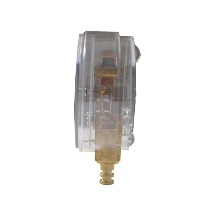 Analog Fuel Pressure Gauge (Y60, 0-800 kPa, 0-110 PSI) with Threaded Connection for Vehicle Fuel Systems - Image 2