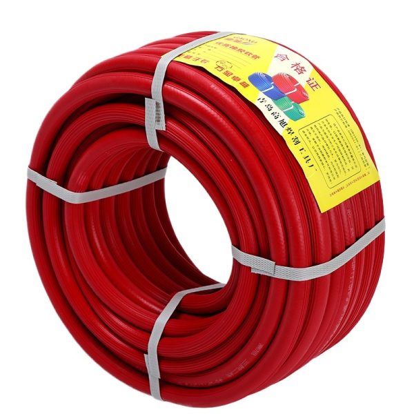 GAOXU High-Pressure Oxygen Acetylene Hose, Red & Blue, Natural Rubber, Anti-Explosion Welding Gas Supply Tube - 이미지 2