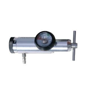 ALCAN Portable Medical Oxygen Regulator with Gauge 0-3000 PSI, Pin Indexed Yoke Inlet 870 for Oxygen Tanks