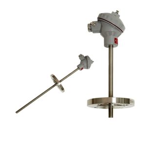 WZP-430 Armored Thermocouple K-Type Platinum RTD PT100 Temperature Sensor for HVAC Systems