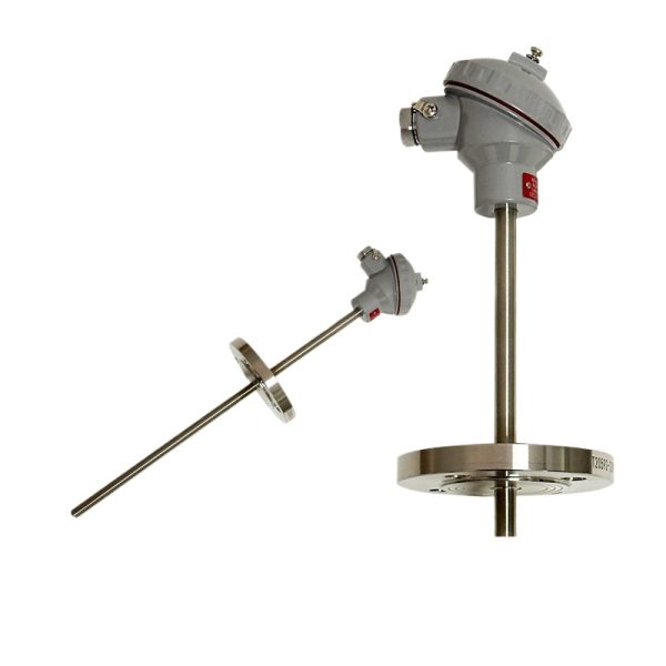 WZP-430 Armored Thermocouple K-Type Platinum RTD PT100 Temperature Sensor for HVAC Systems