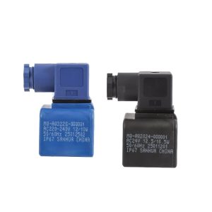 SanHua MQ Series Solenoid Coil AC220-240V 12/10W AC24V 12.5/10.5W IP67 for HVAC Refrigeration Systems