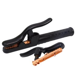 Economical Black King Kong Welding Tong 800A Brass Insulated Bakelite Handle Welding Clamp for Steel Mills & Shipyards