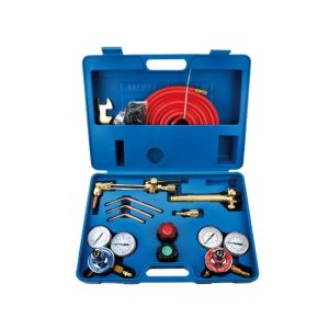 Portable Oxygen Acetylene Welding Cutting Torch Kit with Gauges Hoses - Filipina Style