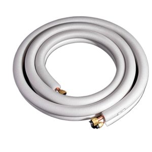 Pure Copper Air Conditioner Connecting Pipe (6.35x0.6mm, 9.52x0.6mm) Universal for Fixed/Variable Frequency AC Units, Replaces Standard AC Copper Tube