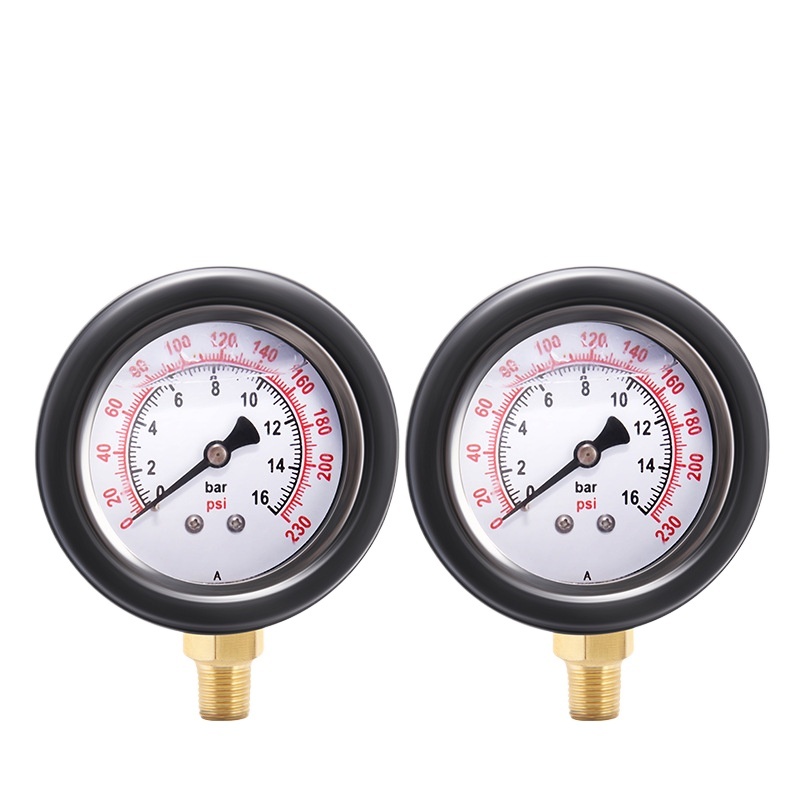 Radial Shockproof Tire Pressure Gauge Head (0-16Kg / 0-230psi) for Automotive Tire Inflator Gun Replaces TH015-Y60 - Image 2