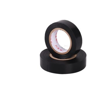 Black PVC Electrical Insulation Tape (600V Max) for HVAC Wiring & Electrical Circuit Protection