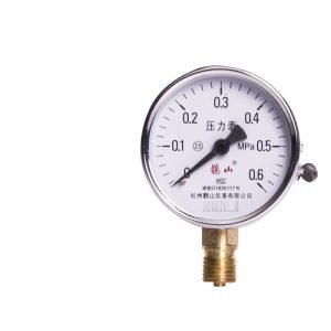 General Pressure Gauge Y60 (0-0.6 MPa, 60mm) for HVAC Systems