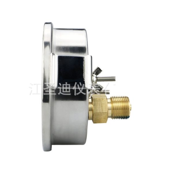 Clip-on Pressure Gauge (Y100ZK) 0-0.6 MPa for Hydraulic Water Air Applications - รูปภาพ 2