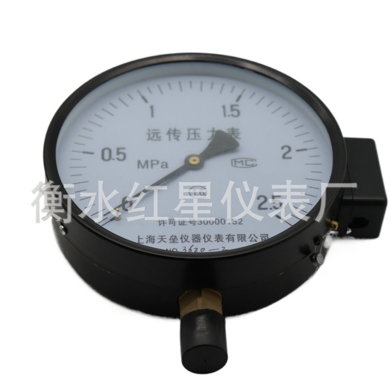 Y-150 Remote Transmission Pressure Gauge (0-2.5 MPa, 1.6 Accuracy Class, 150mm Diameter) for Water/Hydraulic/Pneumatic Systems - Image 3