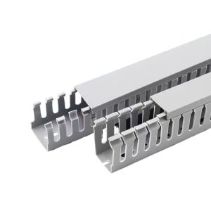 ELECALL PVC Wiring Duct Cable Raceway (various sizes) for Industrial Wire Management, Flame Retardant
