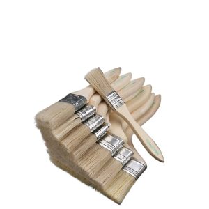 Durable Paint Brush Set (1-8 inch, Soft Bristle, Wooden Handle) for Industrial Cleaning & Dust Removal