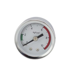 Axial Thread Pressure Gauge Y40 (0-10 kgf/cm2, 1.6/2.5 Accuracy) with Metal Casing for General Pressure Measurement