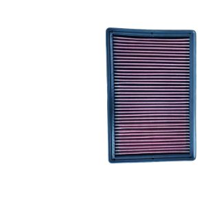 Automotive High-Flow Air Filter (Red/Black) for K&N 33-2443 Reusable Air Cleaner