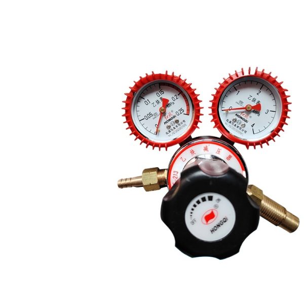 Hongqi YQE-03 Acetylene Pressure Reducer YQAR-731L Argon Oxygen Inhaler Regulator