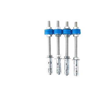 Silent HVAC Anchor Rod for Central Air Conditioner Fan Unit M8/M10, Anti-Vibration Ceiling Mount Expansion Bolt for Indoor Units